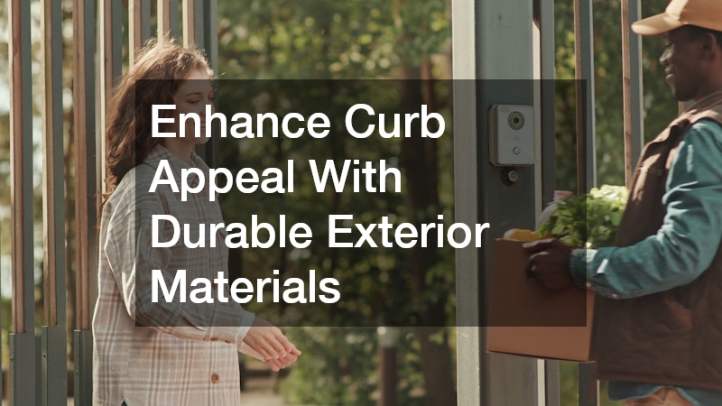Enhance Curb Appeal With Durable Exterior Materials