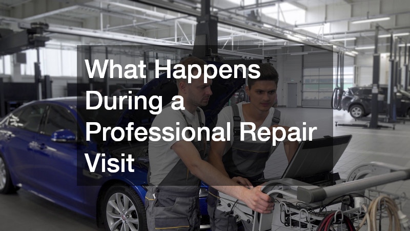 What Happens During a Professional Repair Visit