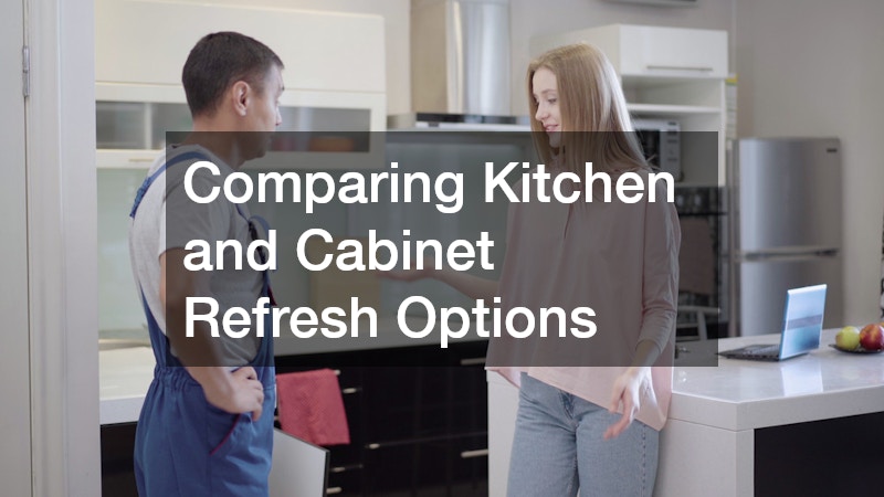 Comparing Kitchen and Cabinet Refresh Options