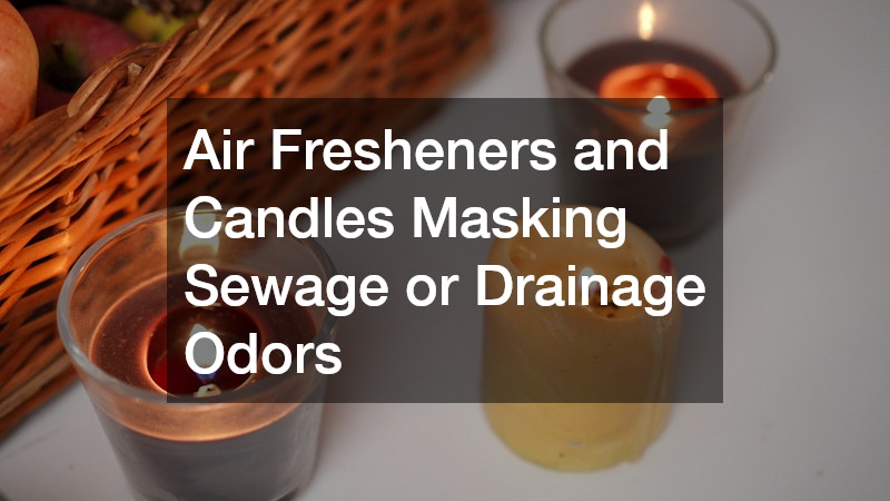 Air Fresheners and Candles Masking Sewage or Drainage Odors