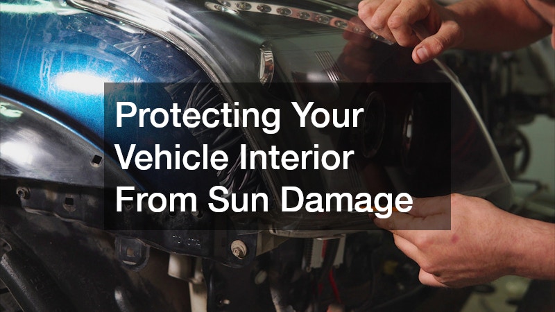 Protecting Your Vehicle Interior From Sun Damage