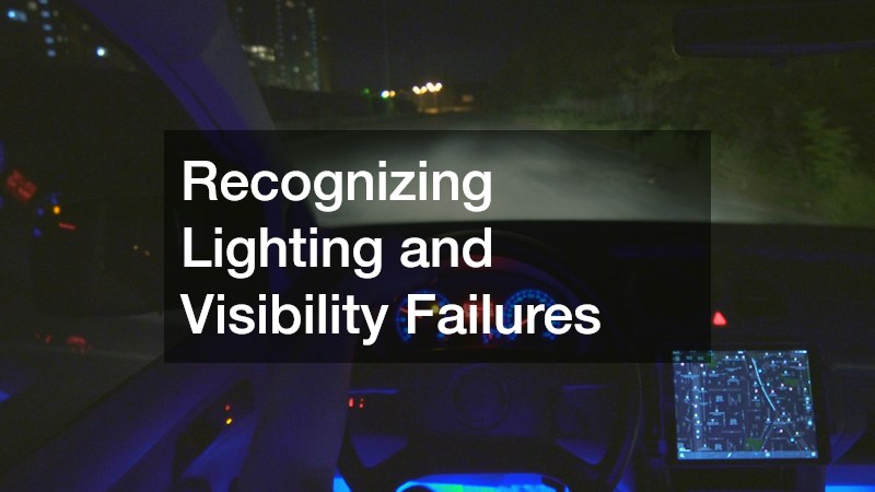Recognizing Lighting and Visibility Failures
