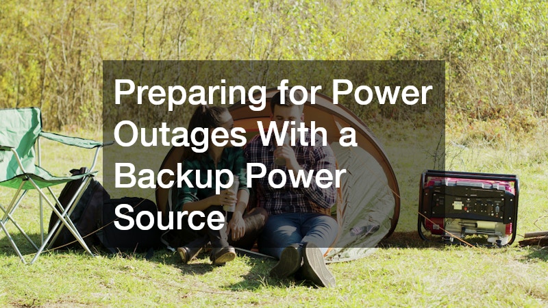 Preparing for Power Outages With a Backup Power Source