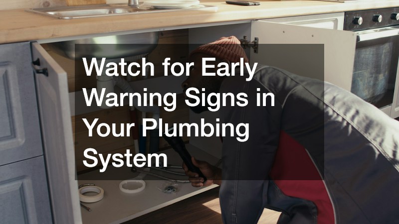 Watch for Early Warning Signs in Your Plumbing System