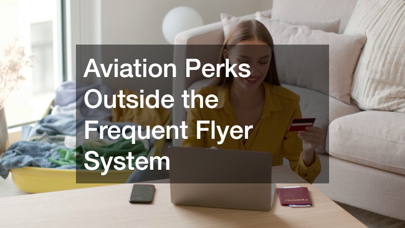 Aviation Perks Outside the Frequent Flyer System