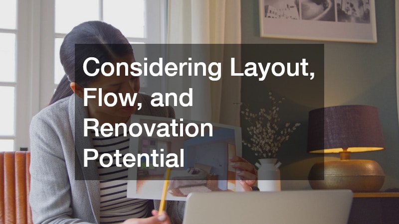 Considering Layout, Flow, and Renovation Potential