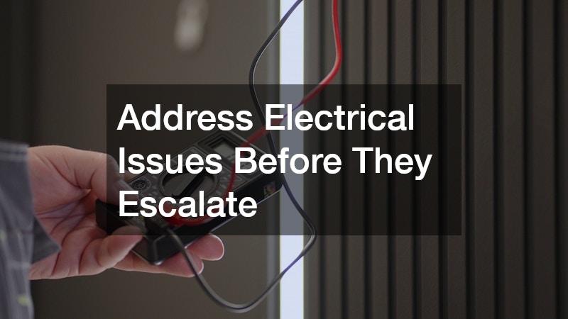 Address Electrical Issues Before They Escalate