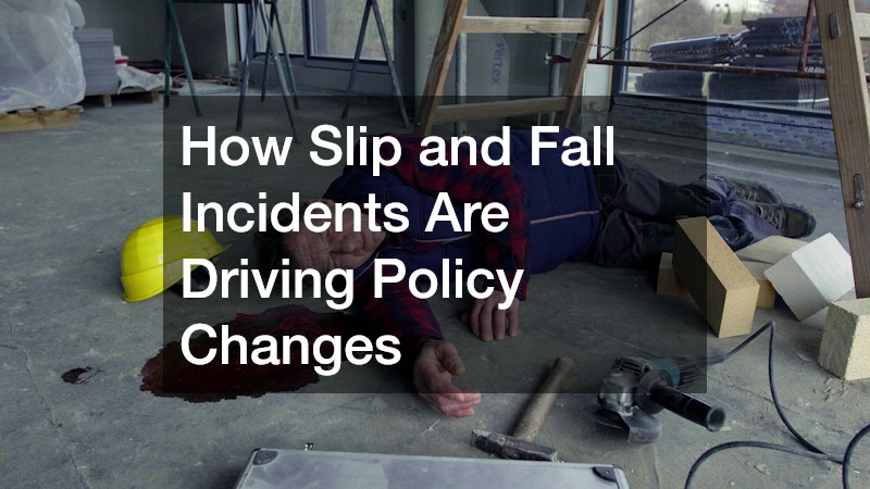 How Slip and Fall Incidents Are Driving Policy Changes