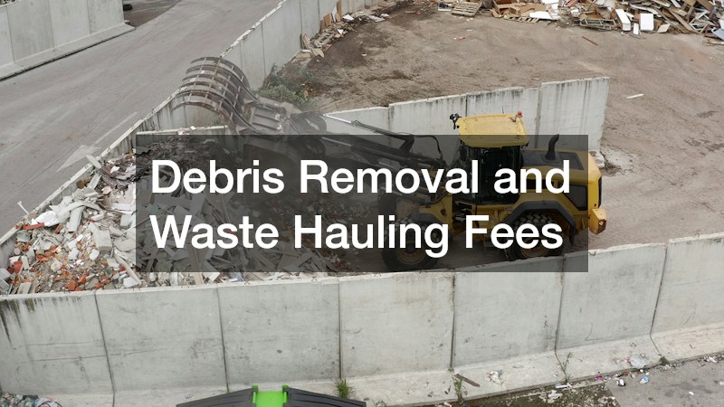 Debris Removal and Waste Hauling Fees