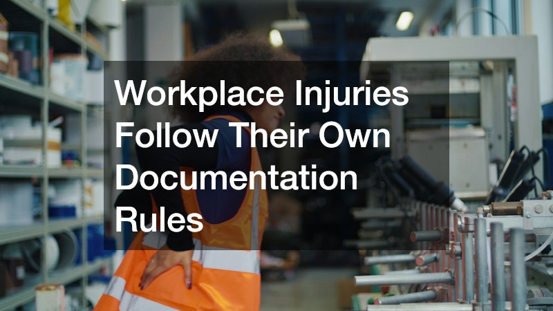 Workplace Injuries Follow Their Own Documentation Rules