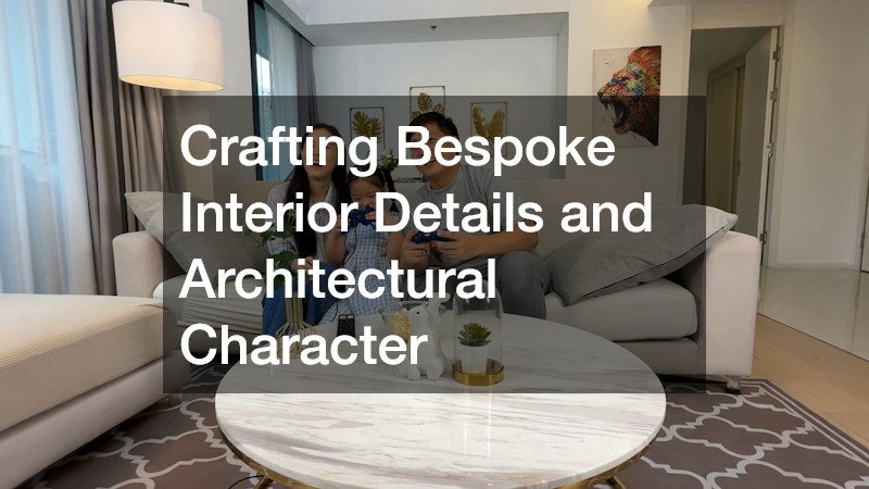 Crafting Bespoke Interior Details and Architectural Character
