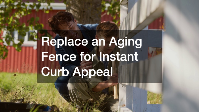 Replace an Aging Fence for Instant Curb Appeal