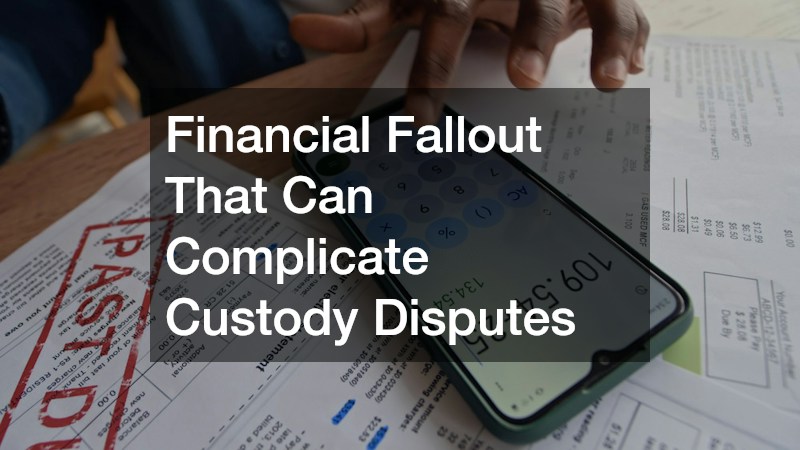 Financial Fallout That Can Complicate Custody Disputes