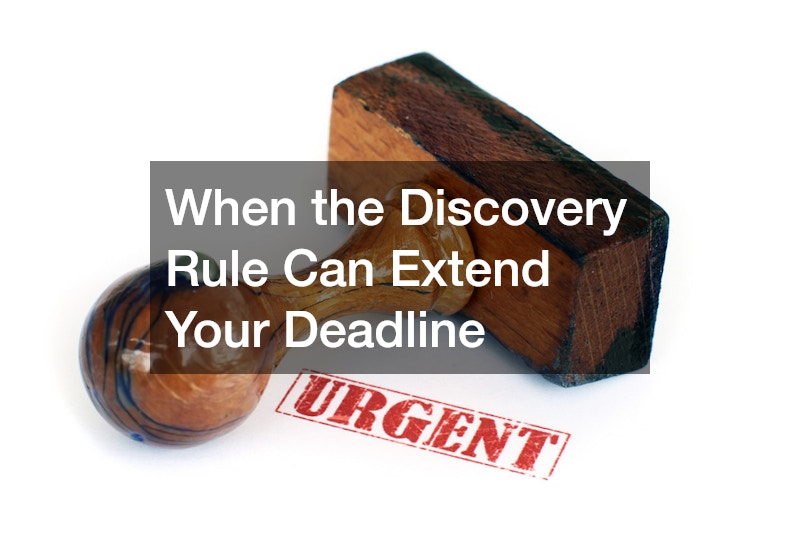 When the Discovery Rule Can Extend Your Deadline