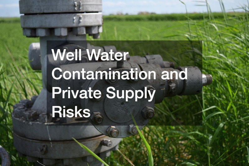 Well Water Contamination and Private Supply Risks