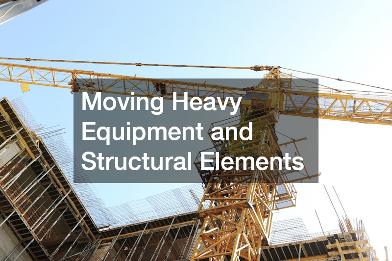 Moving Heavy Equipment and Structural Elements