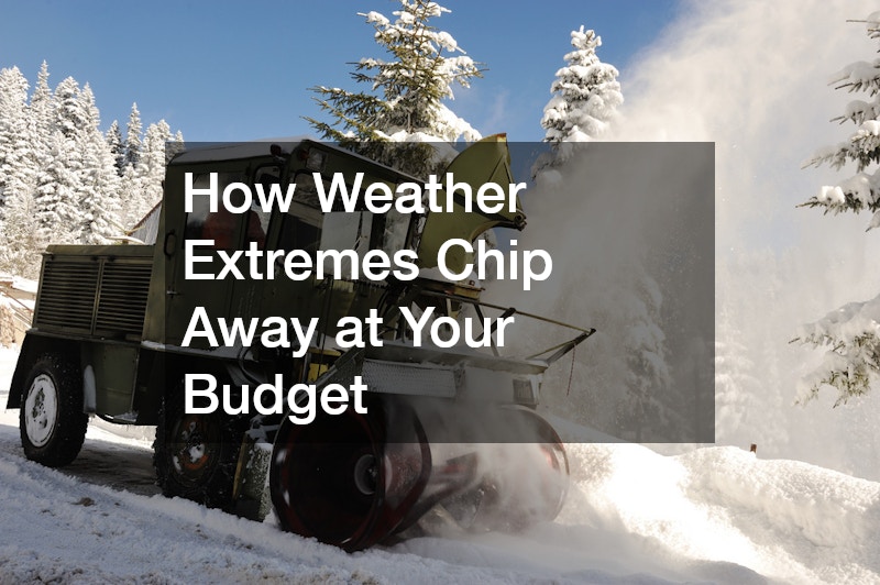 How Weather Extremes Chip Away at Your Budget