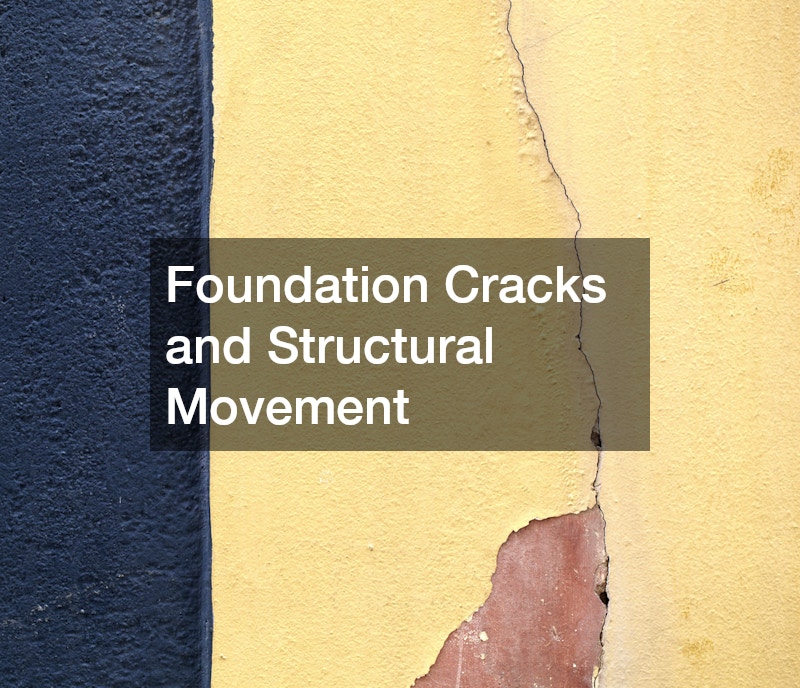 Foundation Cracks and Structural Movement