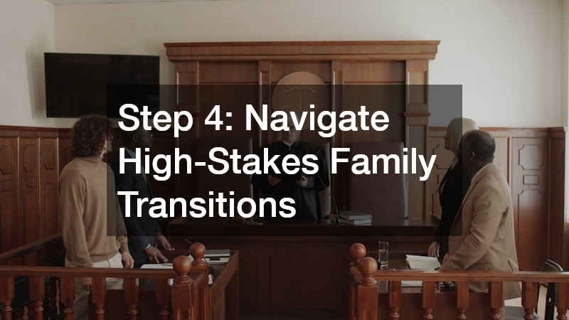 Step 4: Navigate High-Stakes Family Transitions