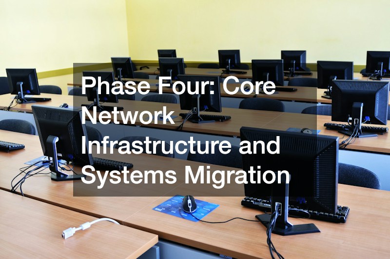 Phase Four: Core Network Infrastructure and Systems Migration