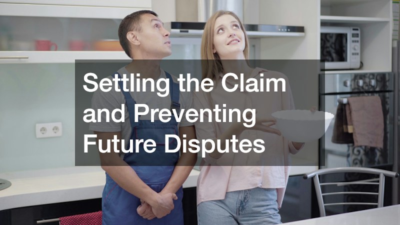 Settling the Claim and Preventing Future Disputes