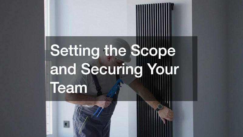 Setting the Scope and Securing Your Team