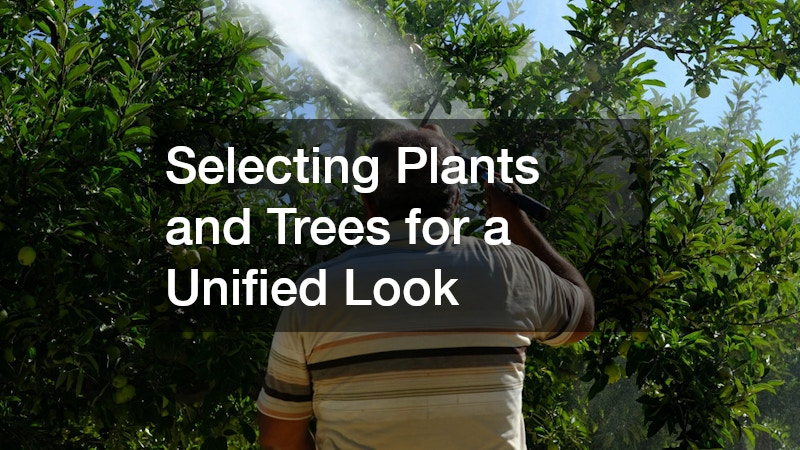 Selecting Plants and Trees for a Unified Look