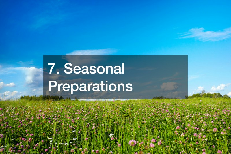 7. Seasonal Preparations