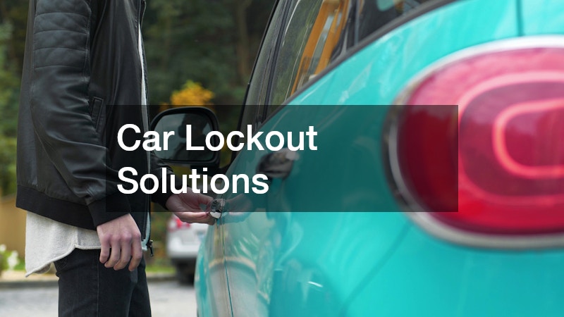 Car Lockout Solutions