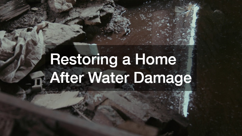 Restoring a Home After Water Damage