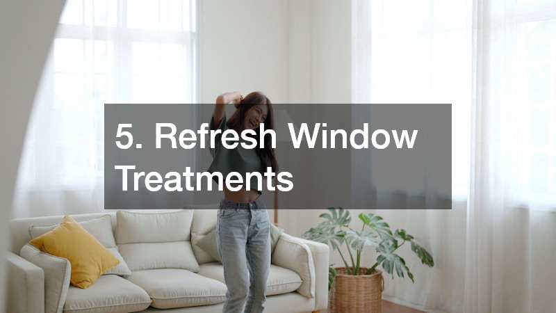 5. Refresh Window Treatments