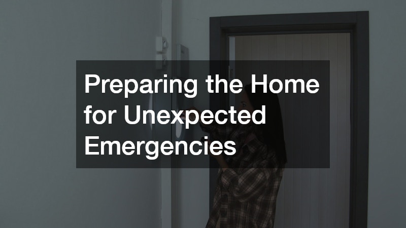 Preparing the Home for Unexpected Emergencies
