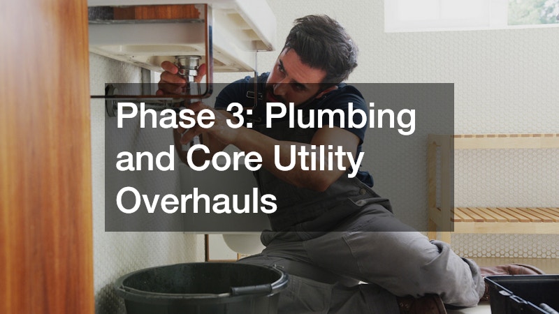 Phase 3: Plumbing and Core Utility Overhauls
