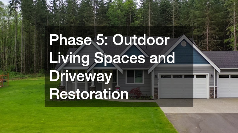Phase 5: Outdoor Living Spaces and Driveway Restoration