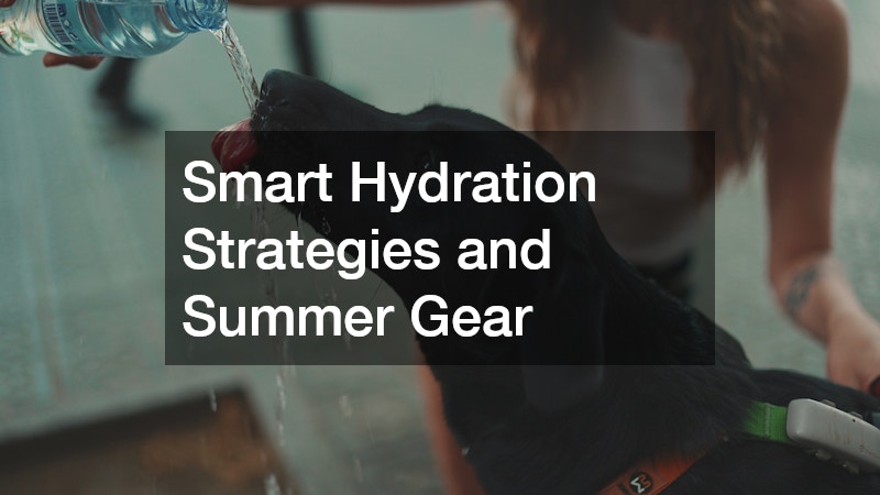 Smart Hydration Strategies and Summer Gear