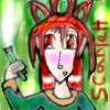 Scarlett GArnettia and the green vial of stuff.