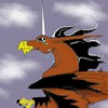 grifficorn in the wind