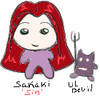Sakaki and lil devil