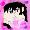 sango and miroku kissing (Well about to)