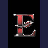 The letter E