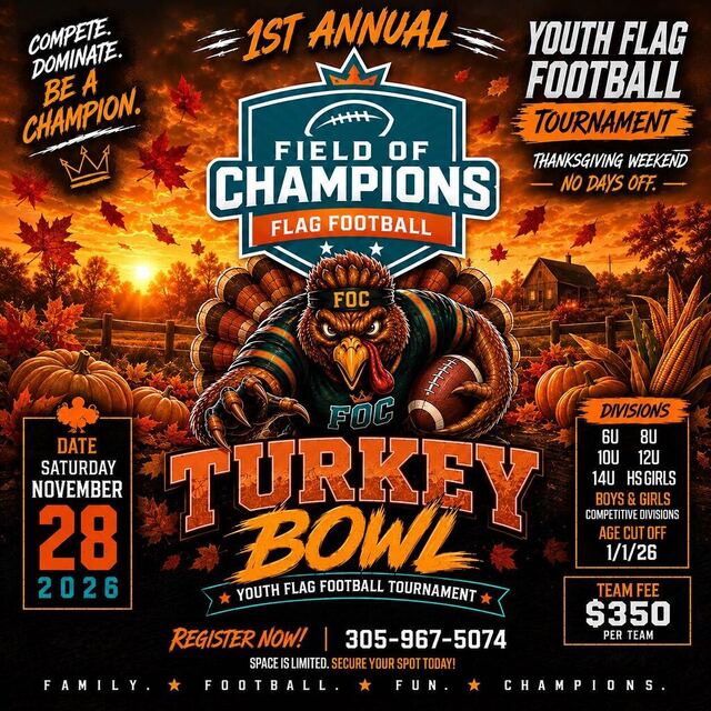 Field Of Champions Presents Turkey Bowl