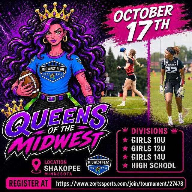 Midwest Flag Football Presents Queens Of The Midwest