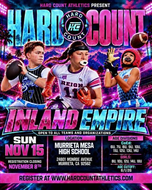 Hard Count Athletics Presents Inland Empire National Qualifier