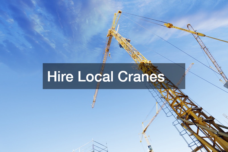 Hire Local Cranes