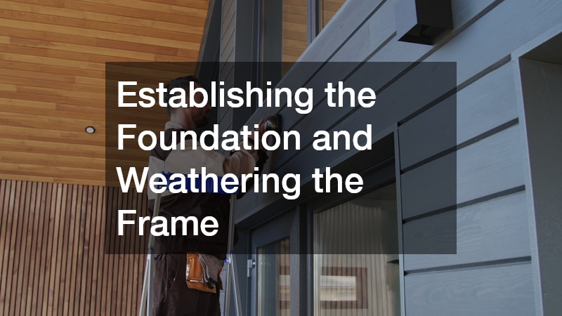 Establishing the Foundation and Weathering the Frame