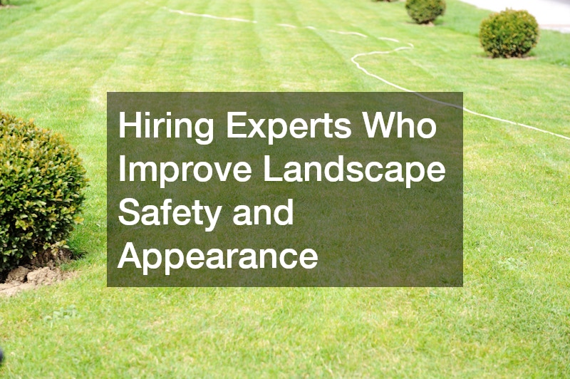 Hiring Experts Who Improve Landscape Safety and Appearance
