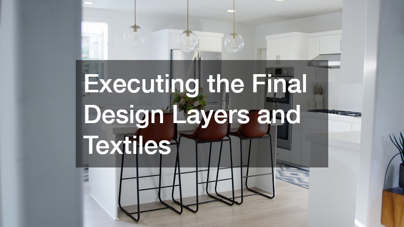 Executing the Final Design Layers and Textiles