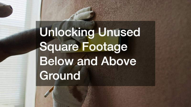 Unlocking Unused Square Footage Below and Above Ground