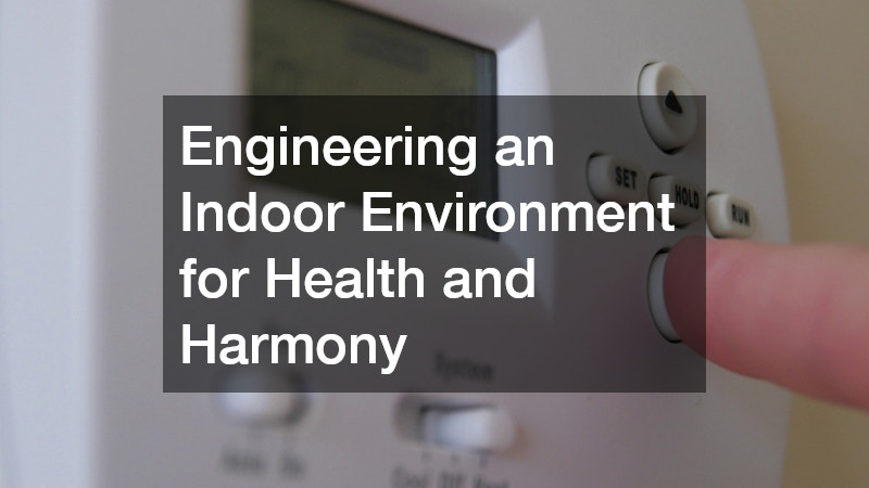 Engineering an Indoor Environment for Health and Harmony
