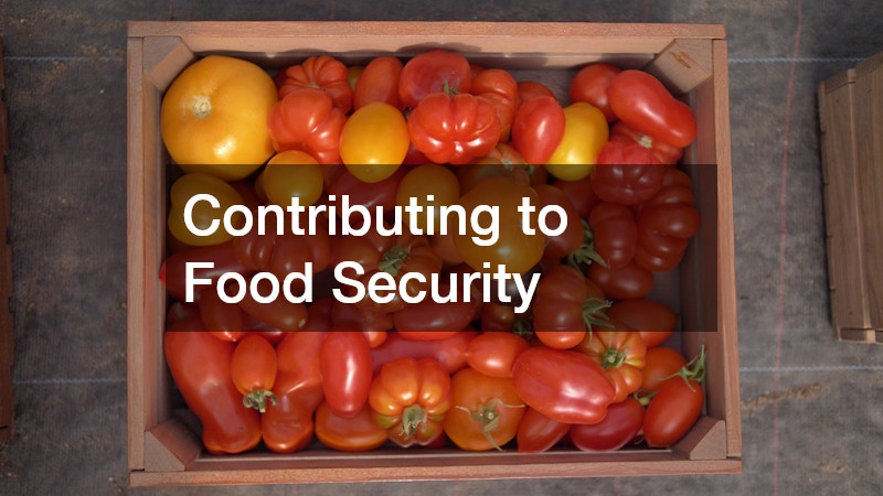 Contributing to Food Security